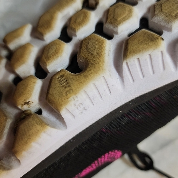 NIKE Flex Supreme TR4 Training Shoe Women's 7 Black Teal Pink Athletic Running - Picture 12 of 13